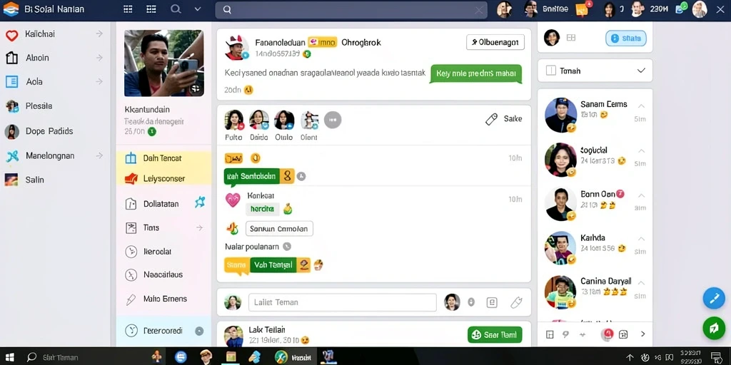Screenshot menunjukkan momen seru dalam tantangan multiplayer.