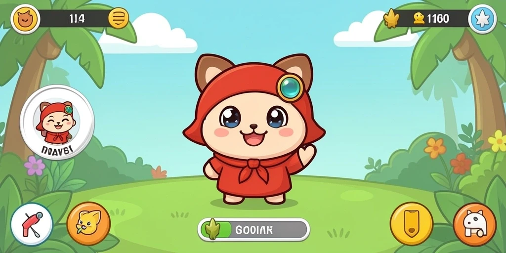 Gambaran suasana game yang penuh petualangan.