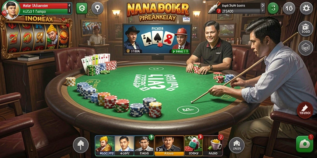 Grafis yang memukau saat mencocokkan kartu.