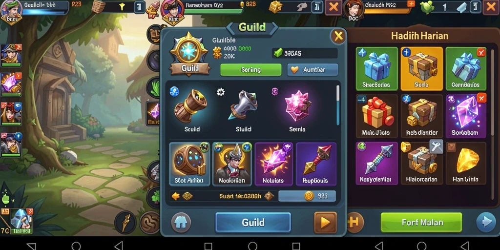 Screenshot ketiga menggambarkan proses transaksi yang mudah dan cepat.