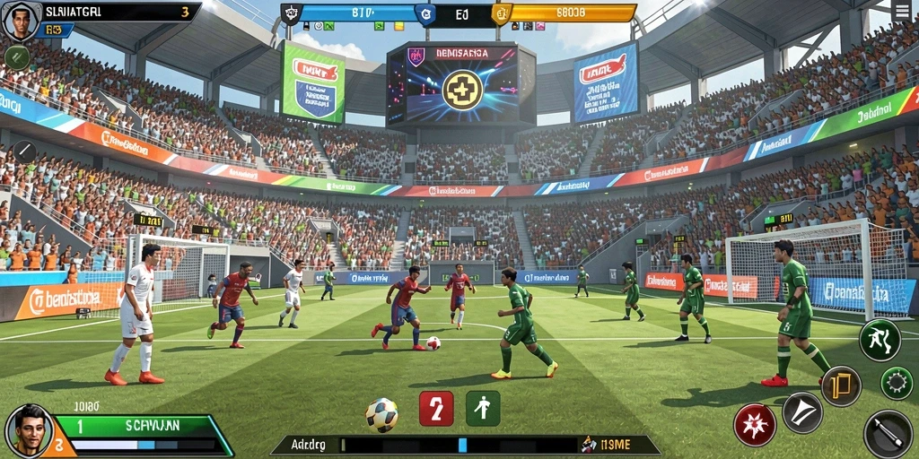 Mode multiplayer yang seru untuk bersaing dengan teman.