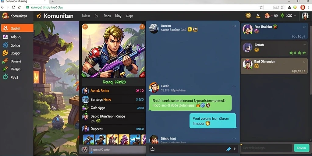 Screenshot memperlihatkan mode multiplayer yang seru.