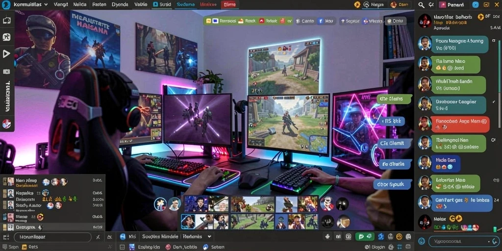 Fitur multiplayer yang seru untuk berkompetisi.