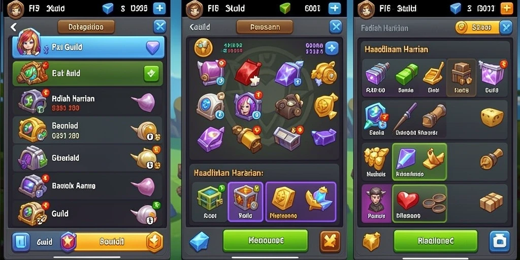 Tangkapan layar ketiga menampilkan mode multiplayer yang penuh semangat.
