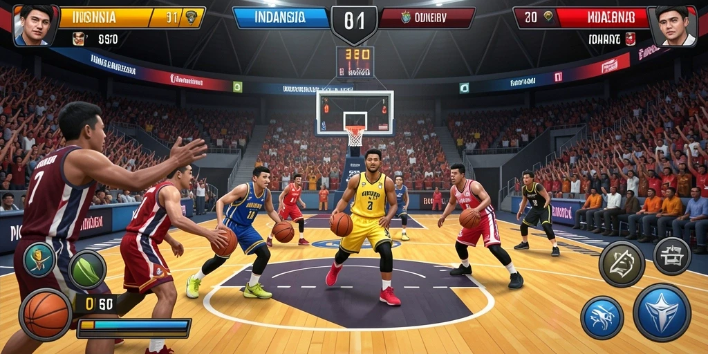 Fitur multiplayer yang memungkinkan bertanding dengan teman.