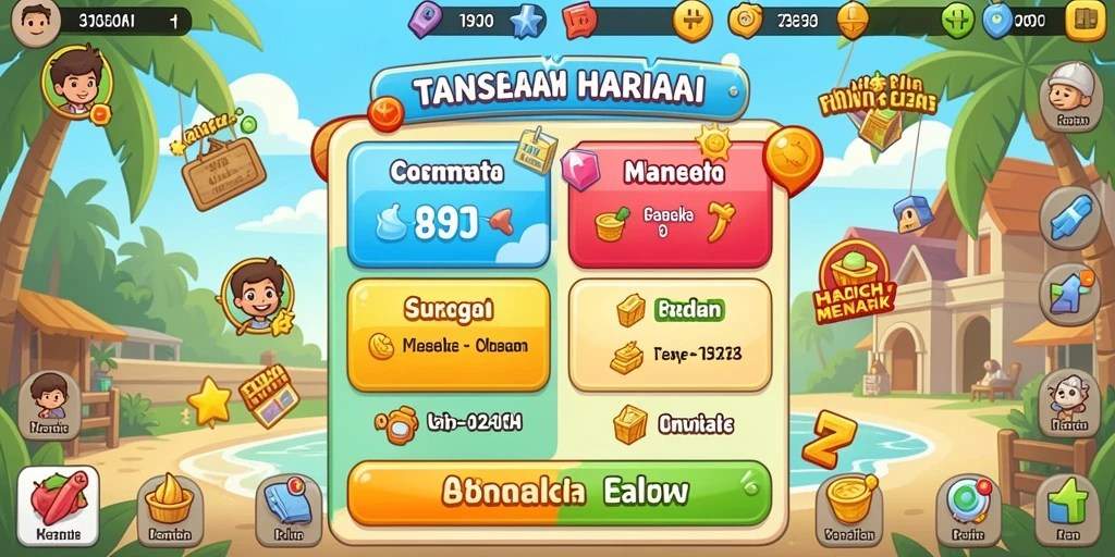 Pengalaman bermain yang seru dan interaktif.
